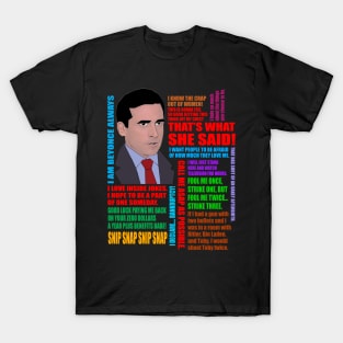 The Office Michael Scott quotes T-Shirt